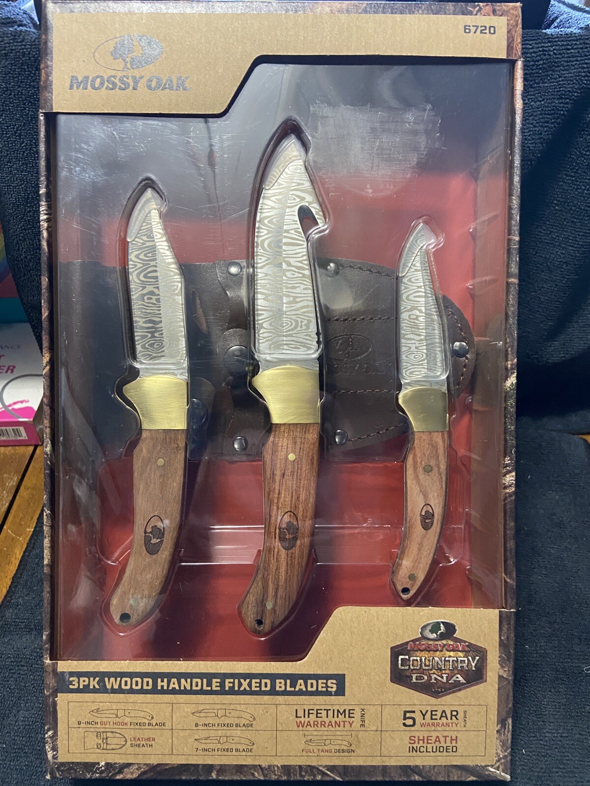 mossy oak knife set