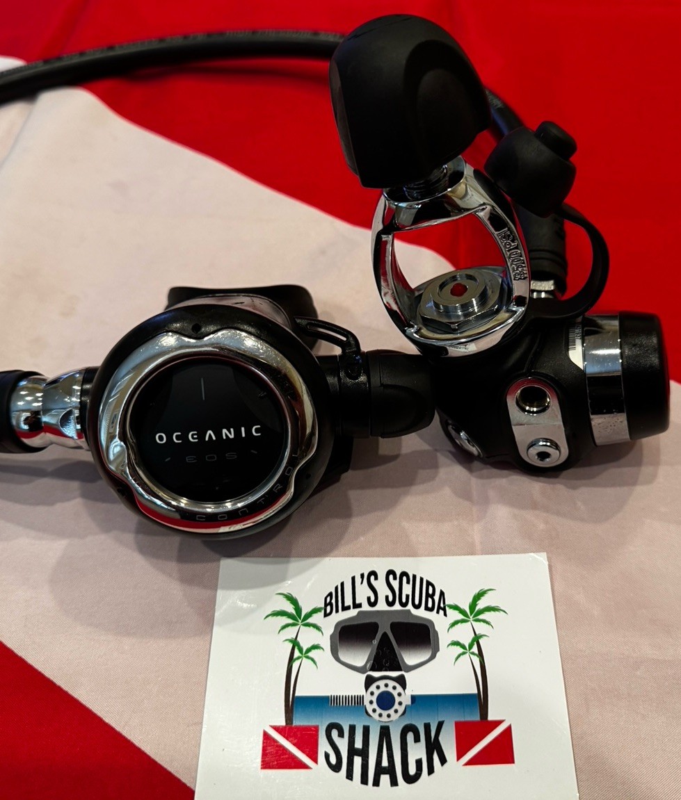 OCEANIC SCUBA EOS FDX10  REGULATOR+ SWIVEL HOSE WAY COOL!