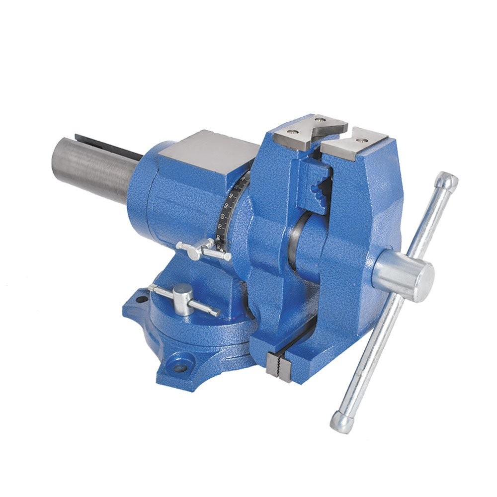 5 Inch Rotation Swivel Base 360 Degrees Multi-Purpose Rotating Bench Vise