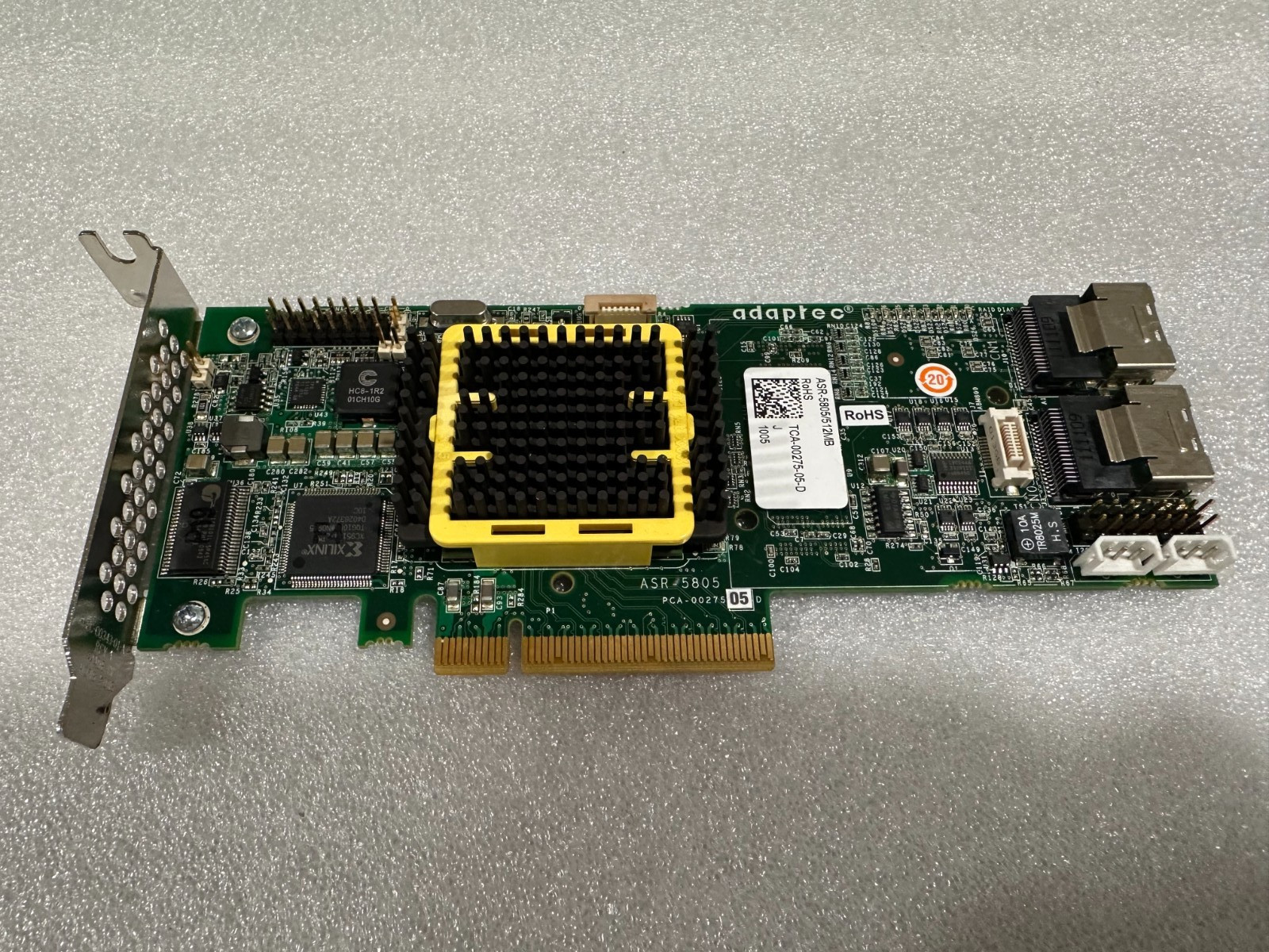 Adaptec ASR-5805/512MB SAS/SATA Raid Controller PCI-E