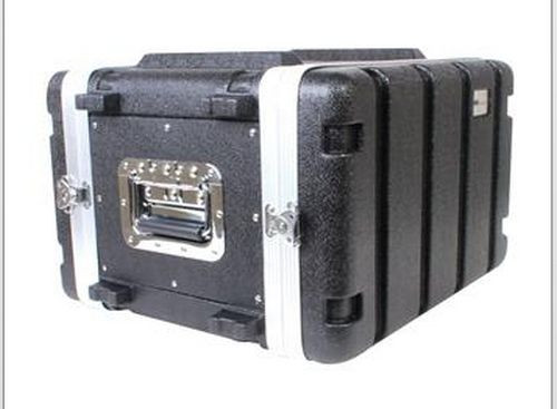 Rack Case 6U Space Medium 12 Inch Deep Shell Light Weight 19" Wide, DJ, Screws