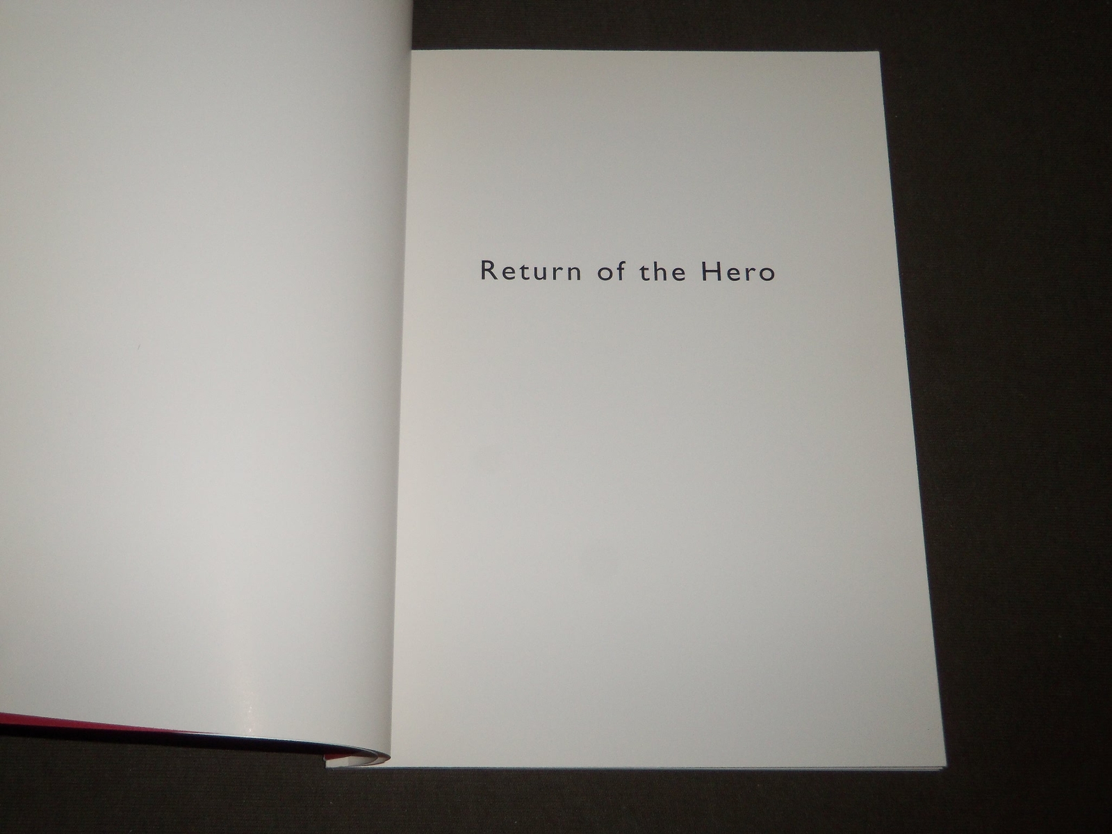 1994 RETURN OF THE HERO - LUHRING AUGUSTINE SOFTCOVER CATALOG - KD 5002