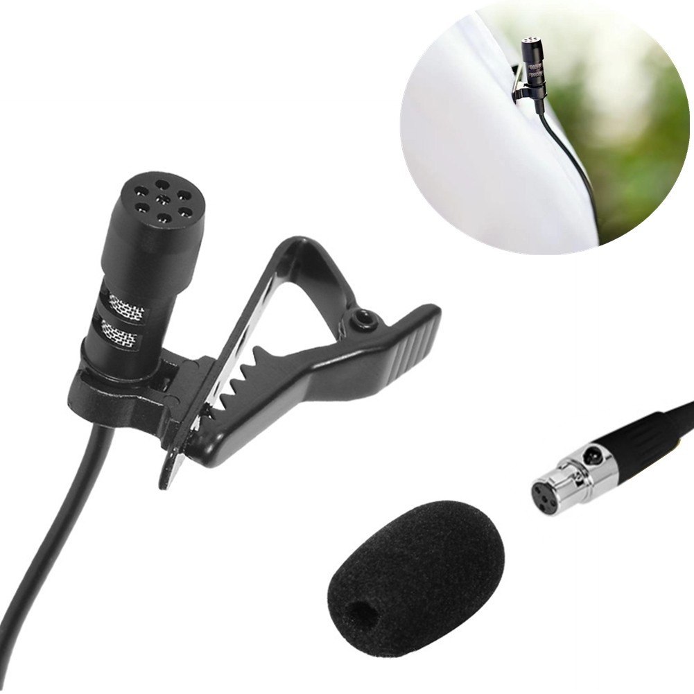 Brand New Lapel Microphone Lavalier Comfort Detachable For Wireless