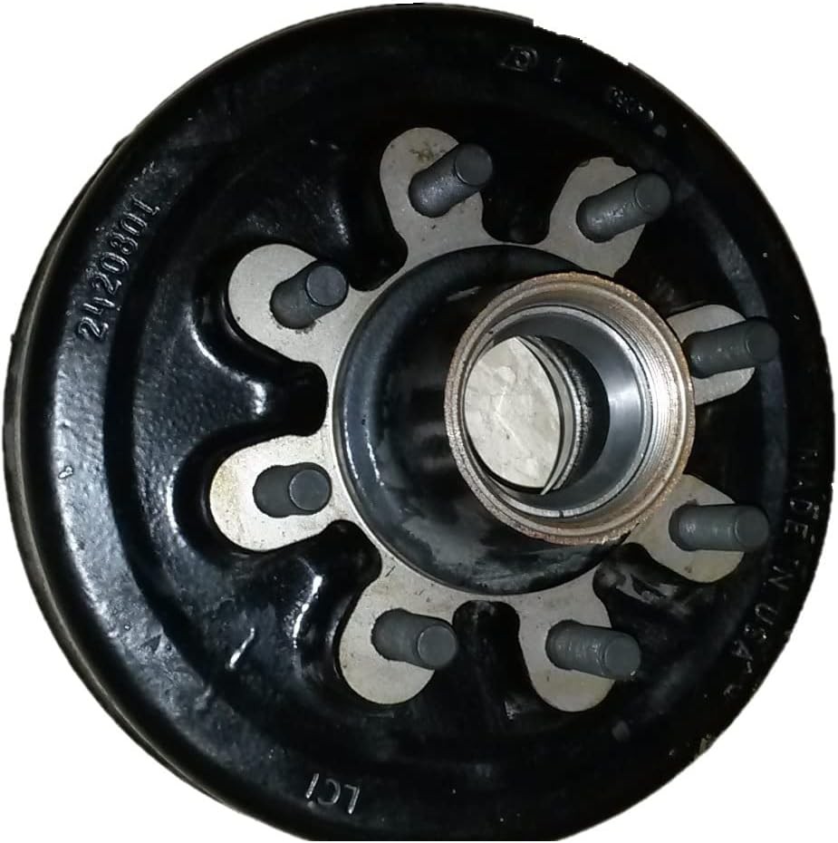 Replacement for 8K BARE DRUM 8000 Hybrid 12x2 Brake Drum LCI Kaufman Lippert Tra
