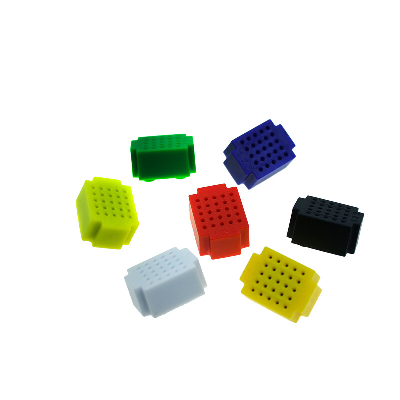7pcs Mini 25 Points Breadboard Solderless Prototype Tie-point For Arduino