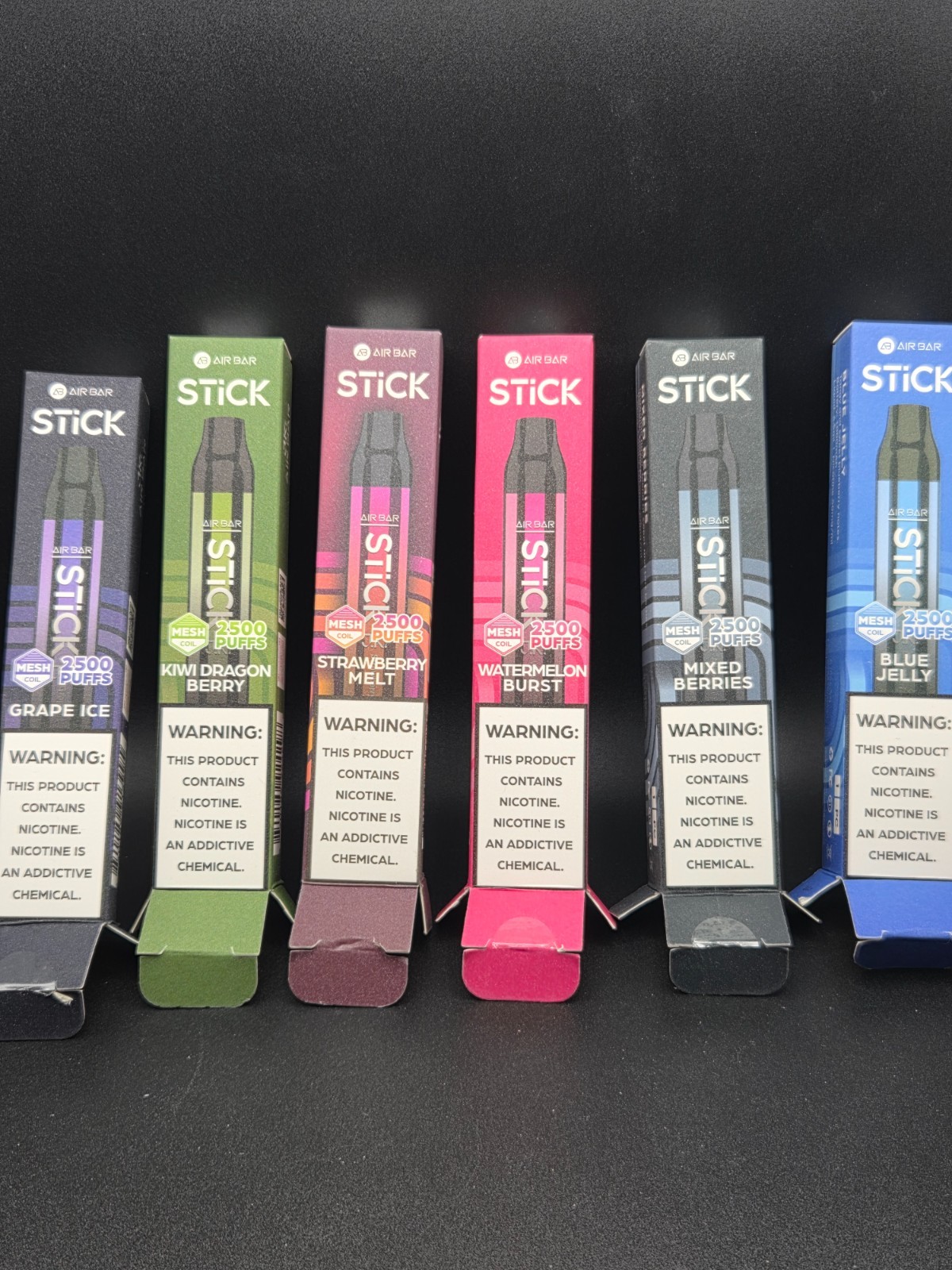 Air B Stick Empty Box Display Collectible Packaging- Choose Design