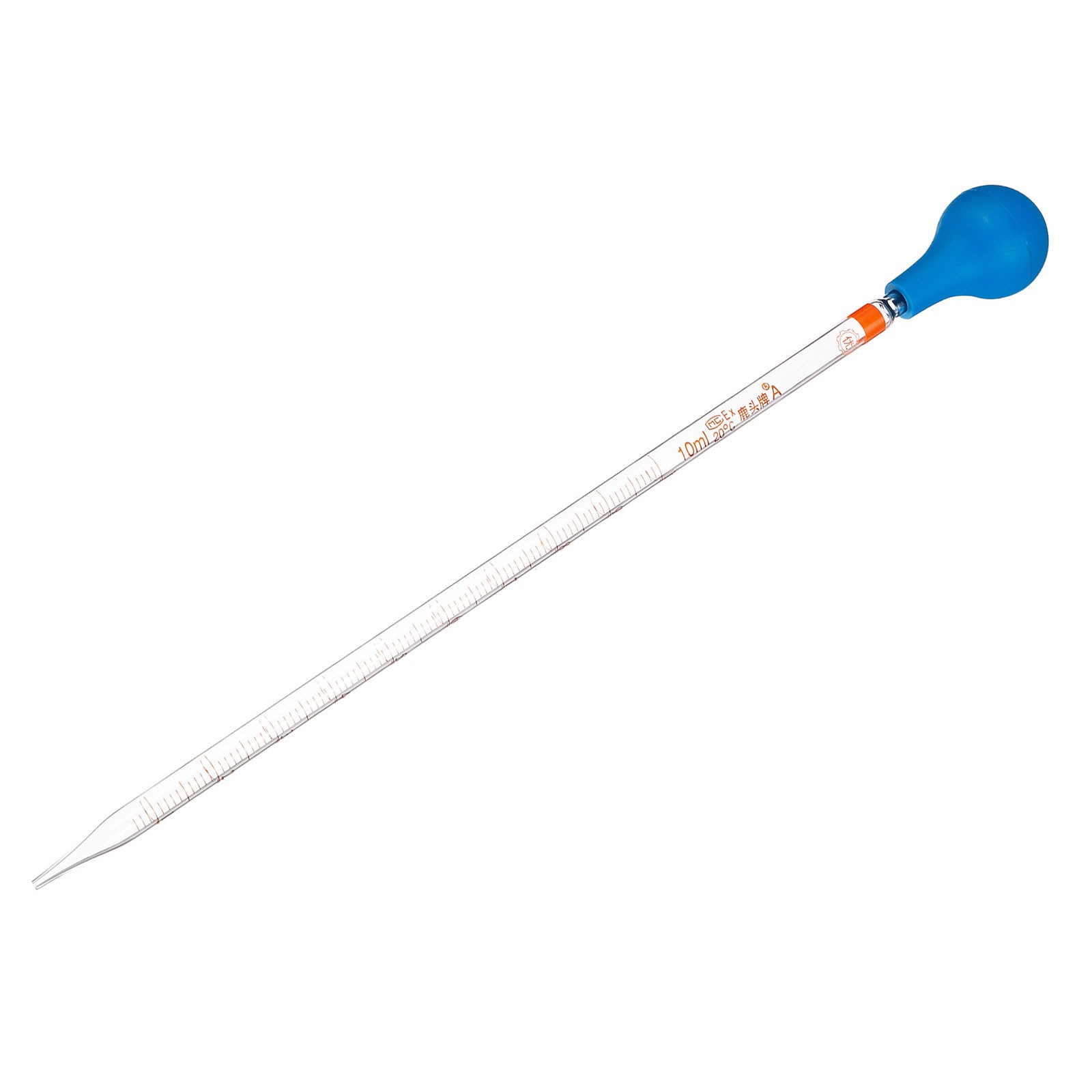 Graduated Dropper Pipettes Kit for Essential Oils, Acids (Clear, 10-ml)