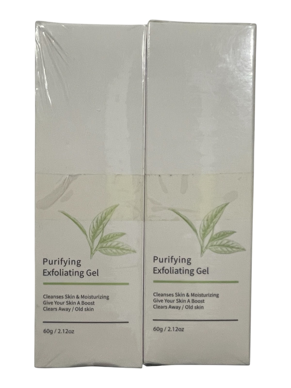Purifying Exfoliating Gel - Cleanses Skin - 2 PACK - 2.12 oz each - Exp 10/27