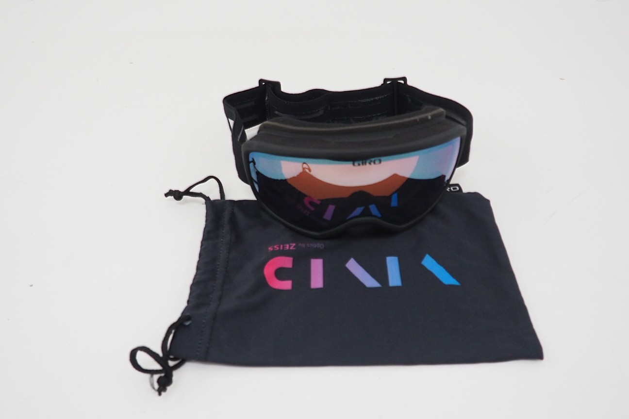 Giro Ringo Jr. Youth Winter Sport Goggles Black Wordmark w/ Vivid Onyx Lens