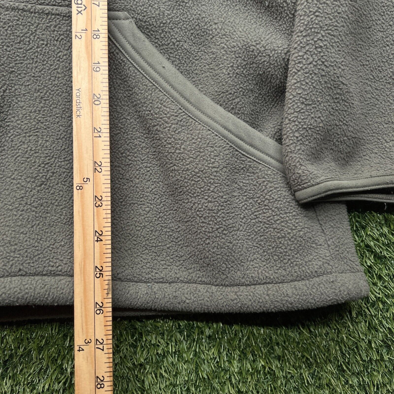 United US Military Cold Weather Fleece XL Green Pullover Full Zip