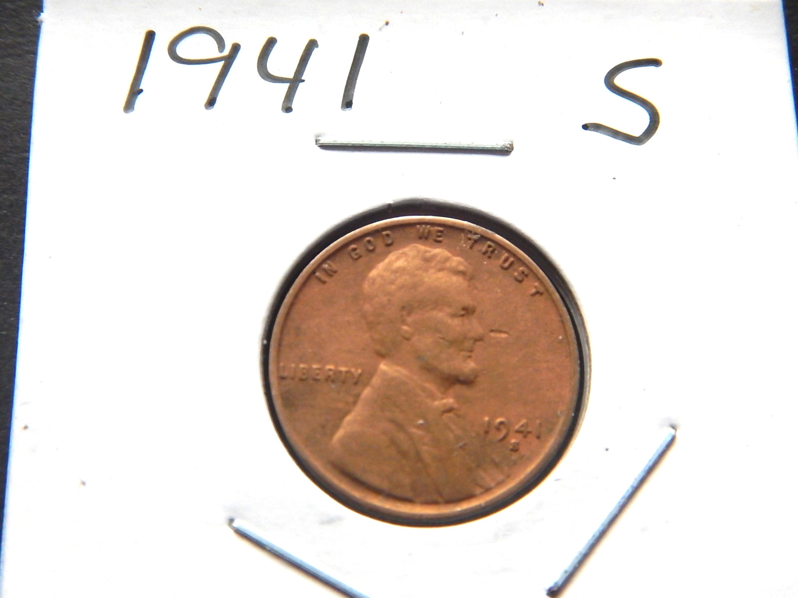 1941 (S) Lincoln Penny