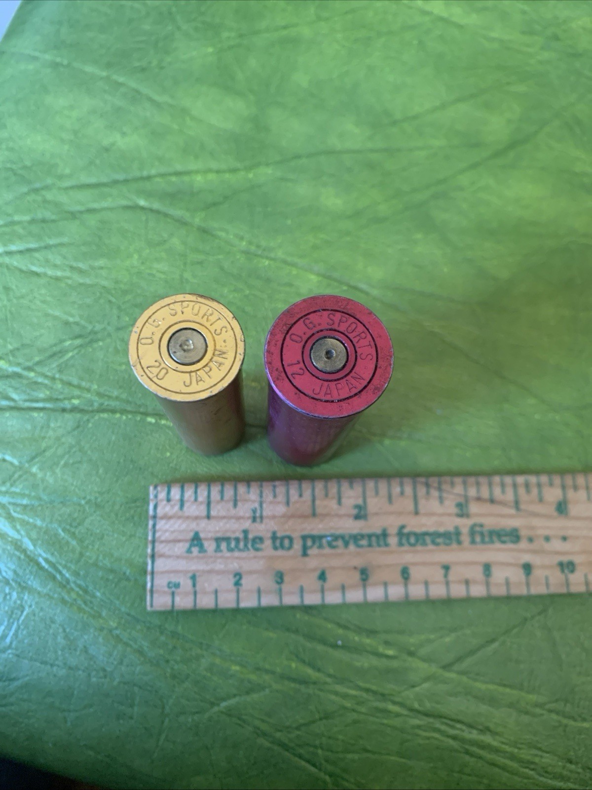 Used - Snap Caps - 12 Gauge - 20 Gauge - Anodized  Aluminum O. G. Sports Japan