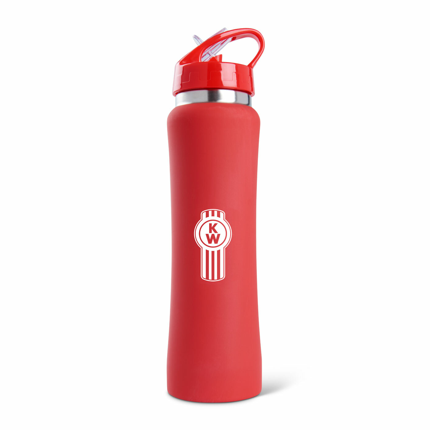 Kenworth 25 oz Hampton Stainless Water Bottle Red Bug Logo 25 oz Hydration KW