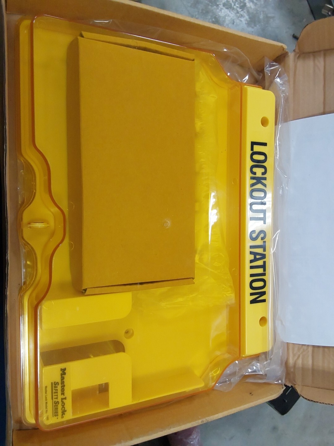 Master Lock Lockout Station Model # 1482 Unfilled