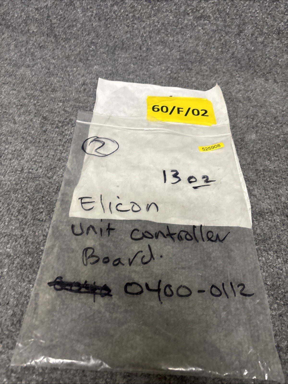 Elicon 0400-0112 Unit Controller Board Rev 3 Used