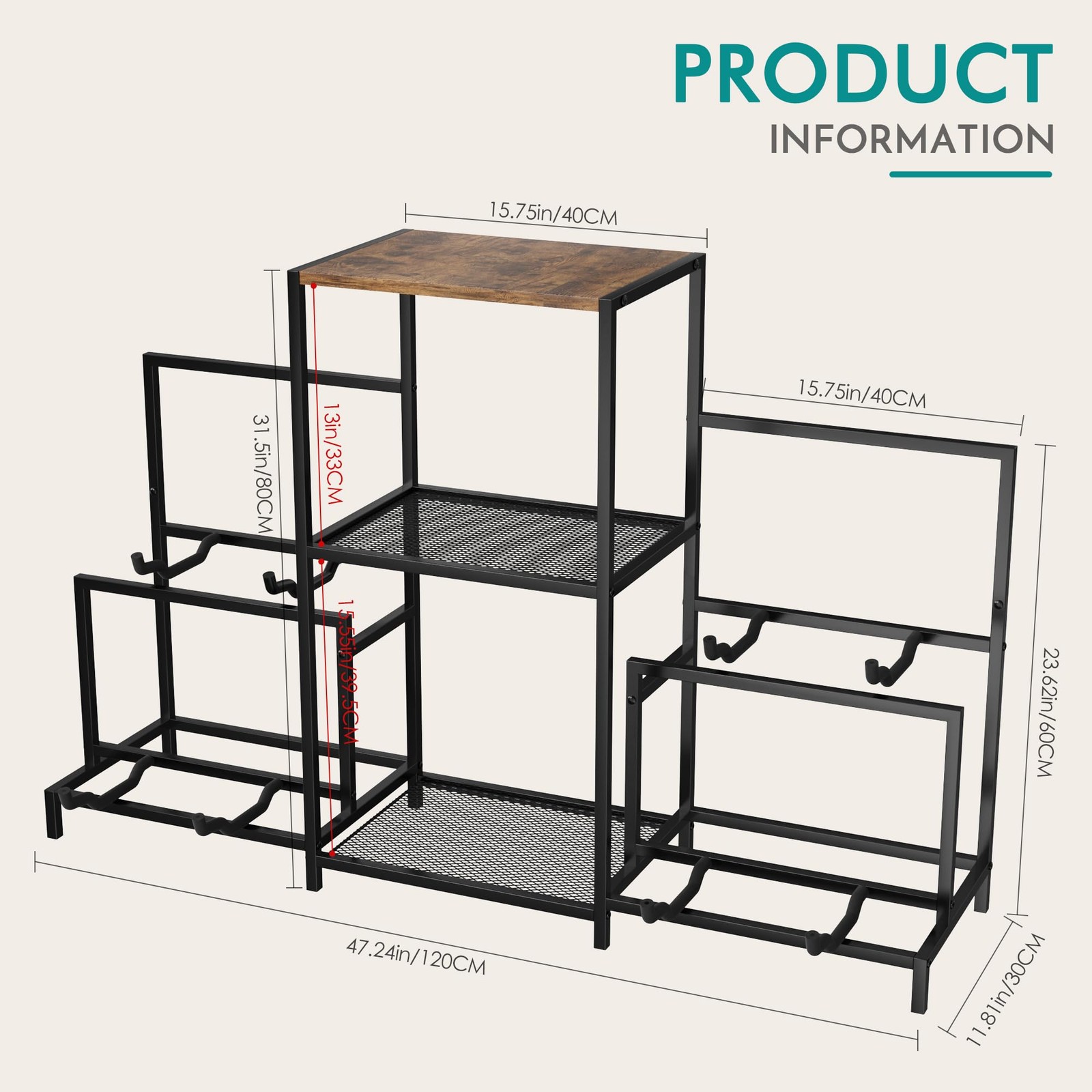 Guitar Rack Multi Guitar Stand for Multiple Guitars, Multiple Guitar Rack Hol...