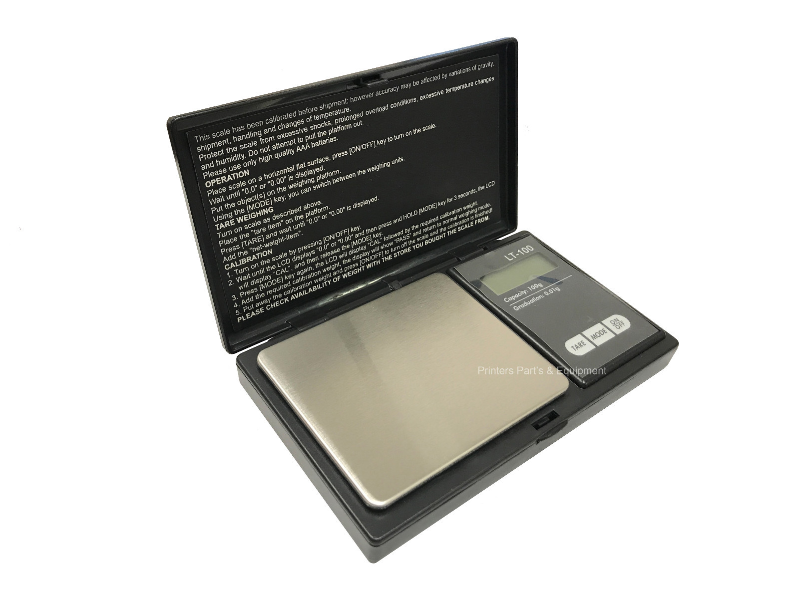 Digital GSM Pocket Scale 0.01g to 100g Protective Case Light Weight and Portable
