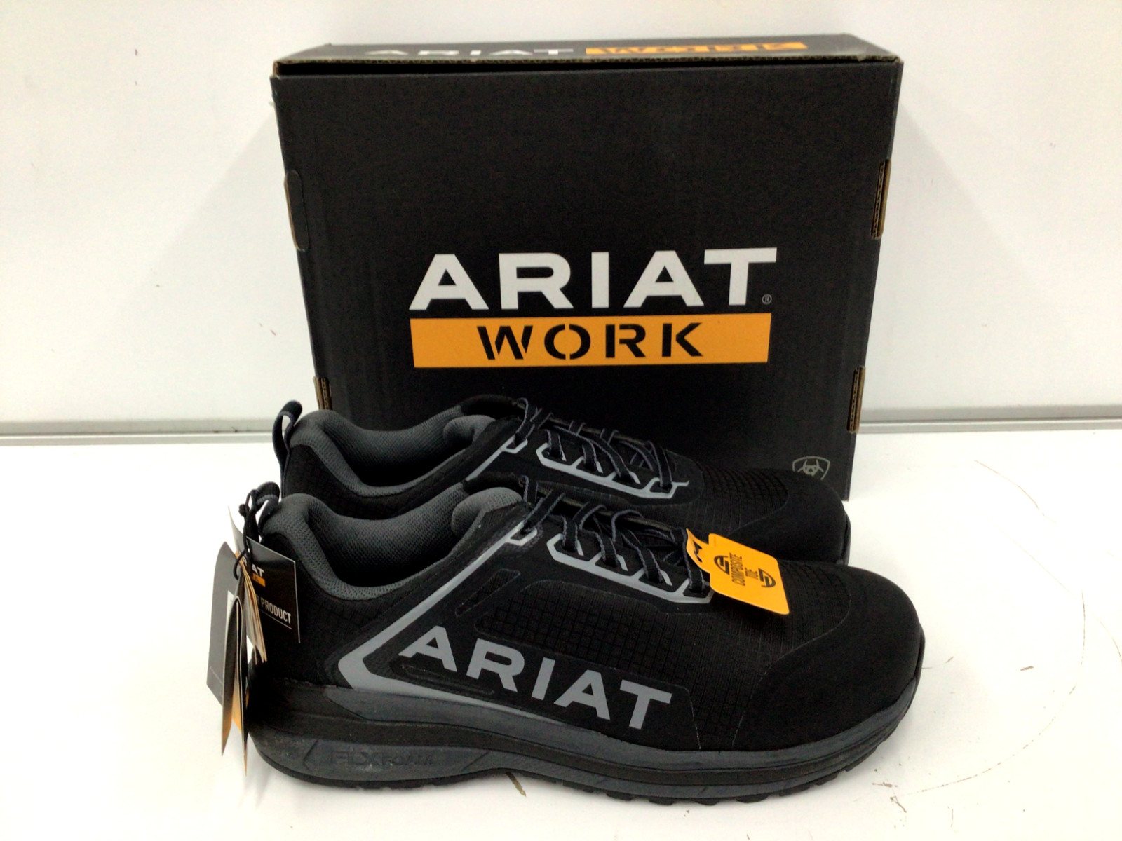 ARIAT Athletic Shoe: Women's, Black,Composite Toe,10040324