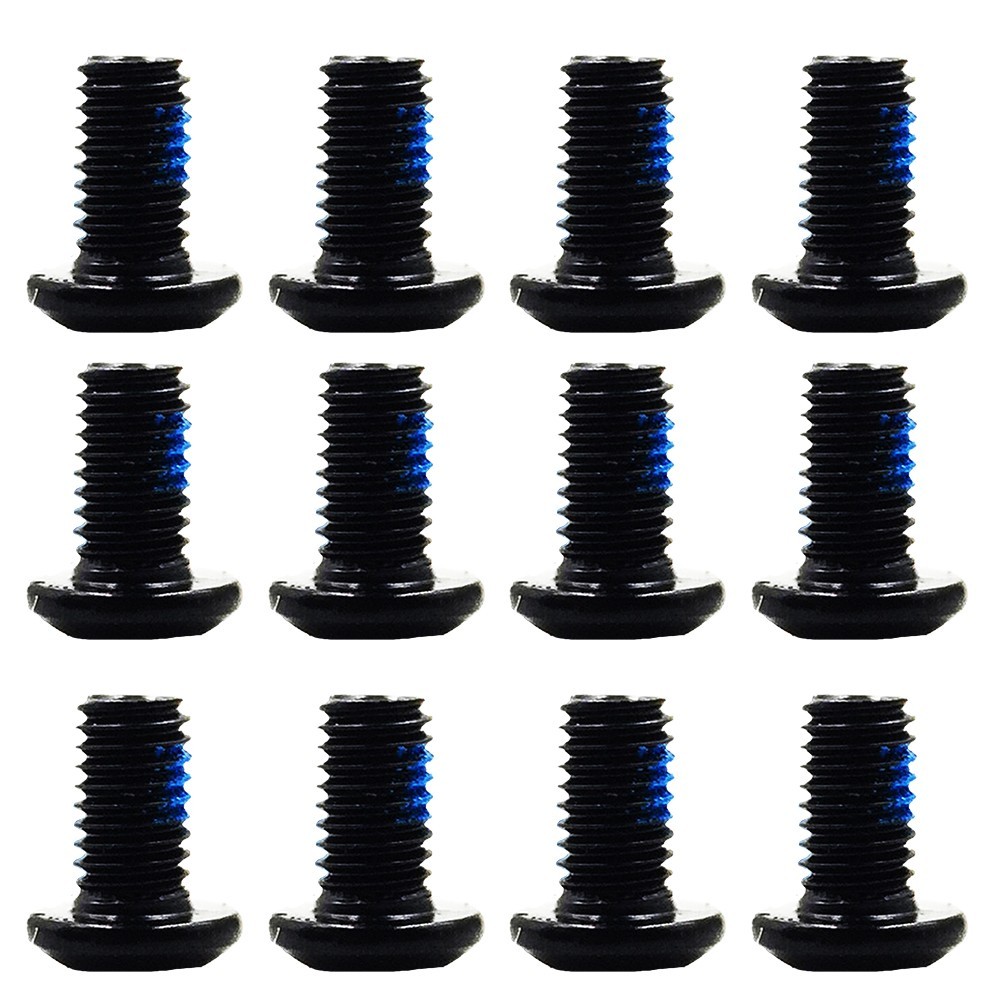 Secure Fastening T25 Torx Head Black M5 x 10mm Six Nail Disc Brake Screws