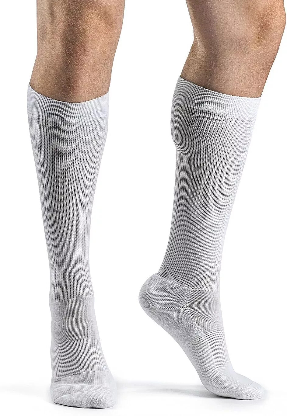 Sigvaris 362c MEN CUSHIONED Cotton CT 20-30 Compression Ribbed Socks Size Color