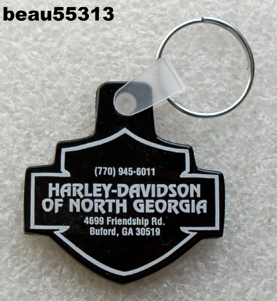 ⭐H-D OF NORTH GEORGIA BUFORD GEORGIA HARLEY DAVIDSON DEALER KEY CHAIN FOB