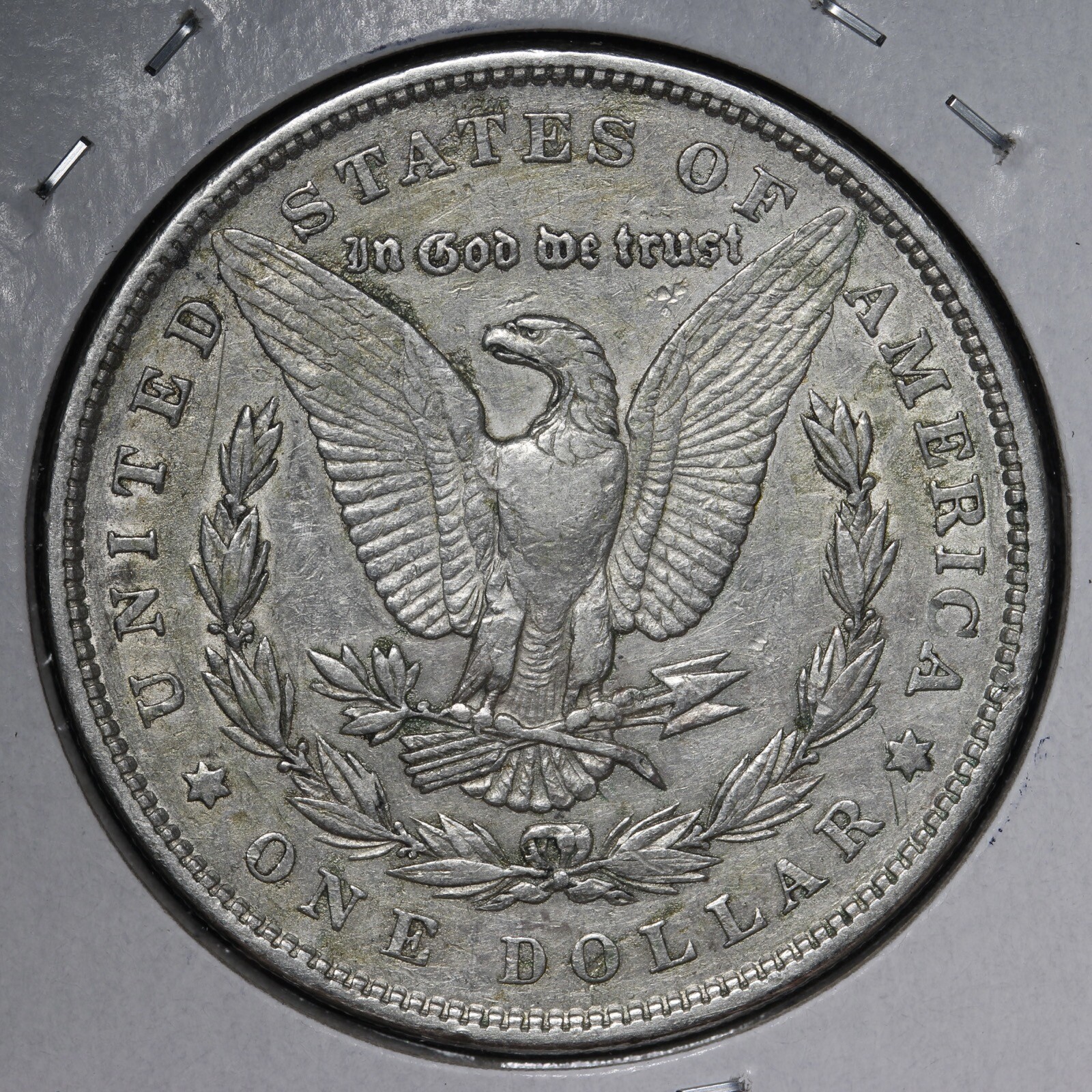 1878 7TF Morgan Silver Dollar AU E321 WEB