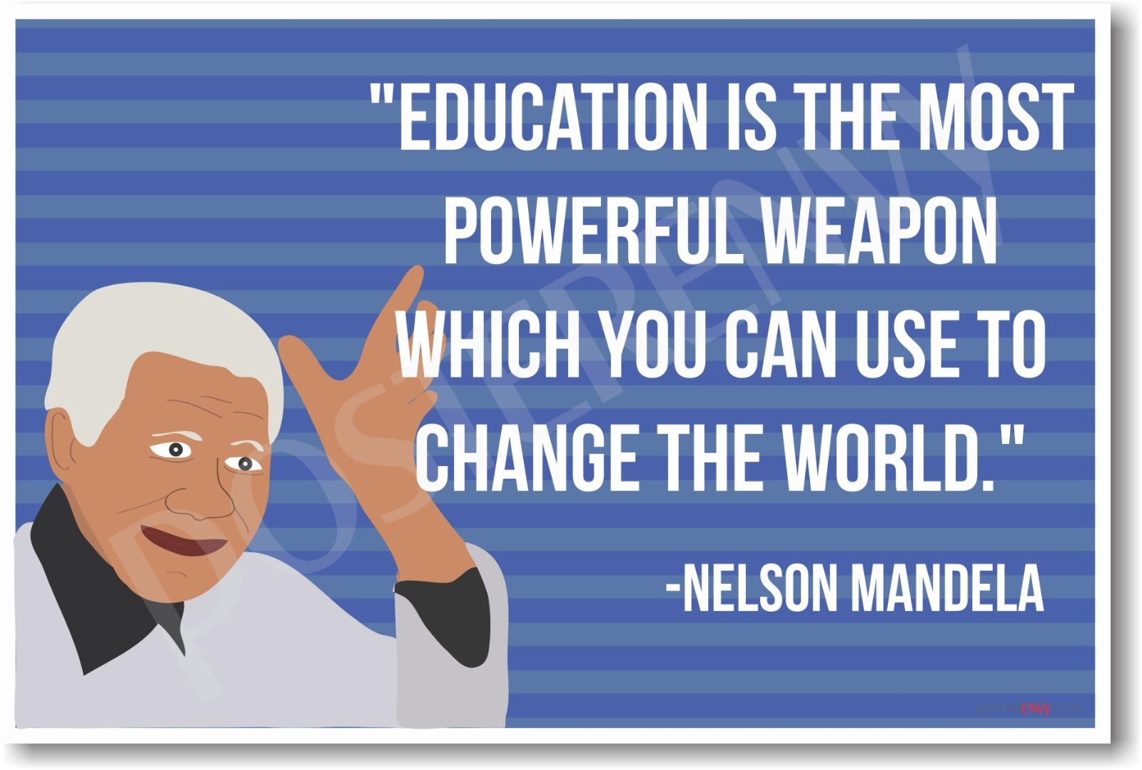 Nelson Mandela - NEW Famous Person Civil Rights Leader POSTER