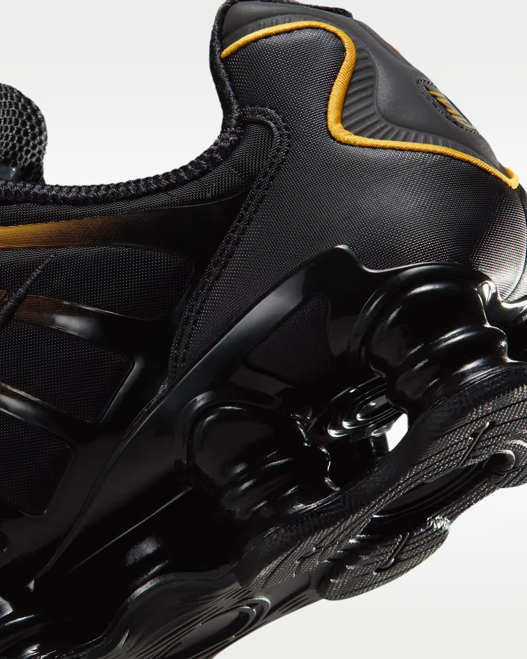 Nike Shox TL Shoes Black University Gold AV3595-013 Men's Sizes NEW