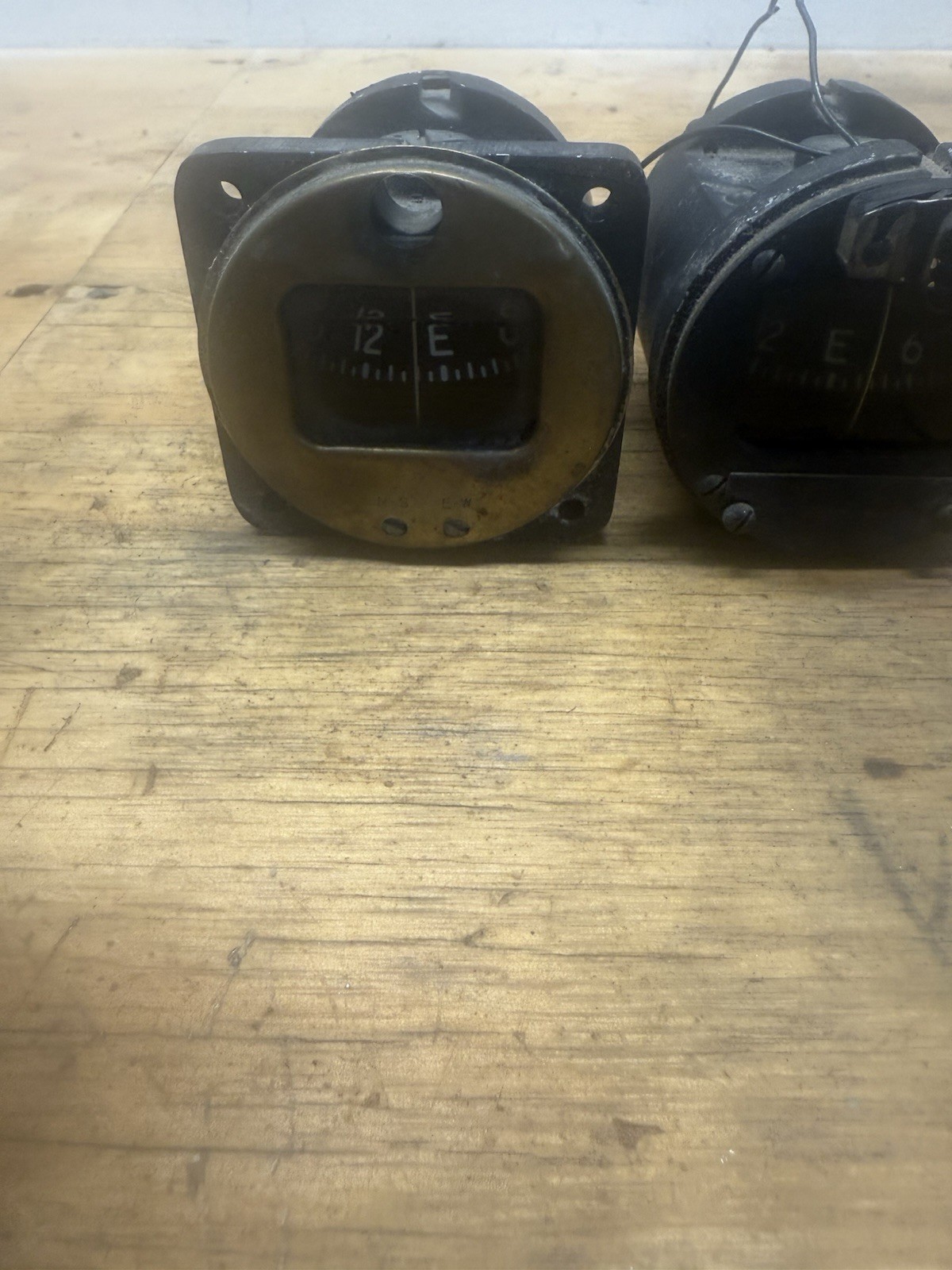 Vintage aircraft compass