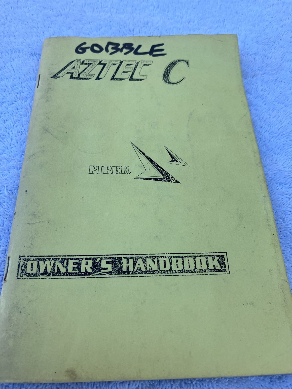 Piper Aztec C Owner's Handbook 1968