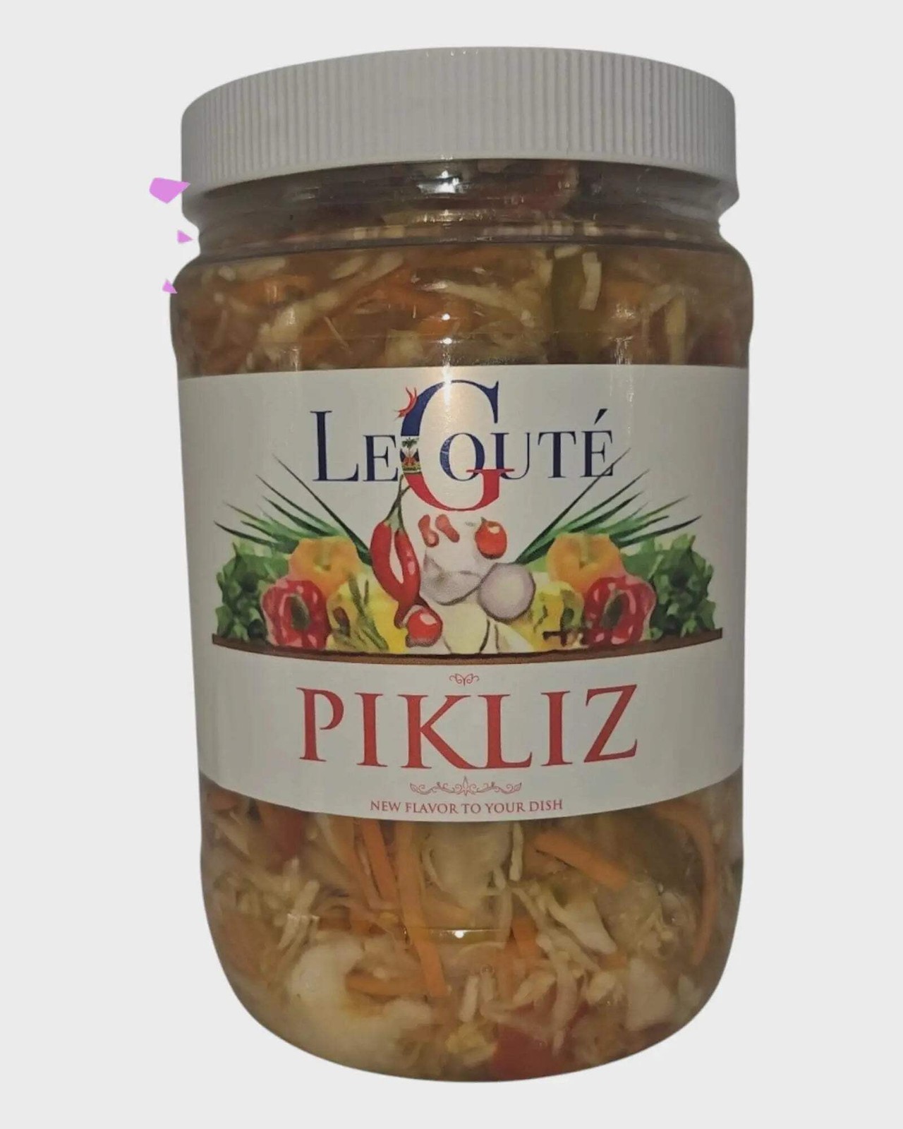Pikliz Recipe Haitian Pickles, Caribbean Pickled Hot & Spicy 32 Oz Jar