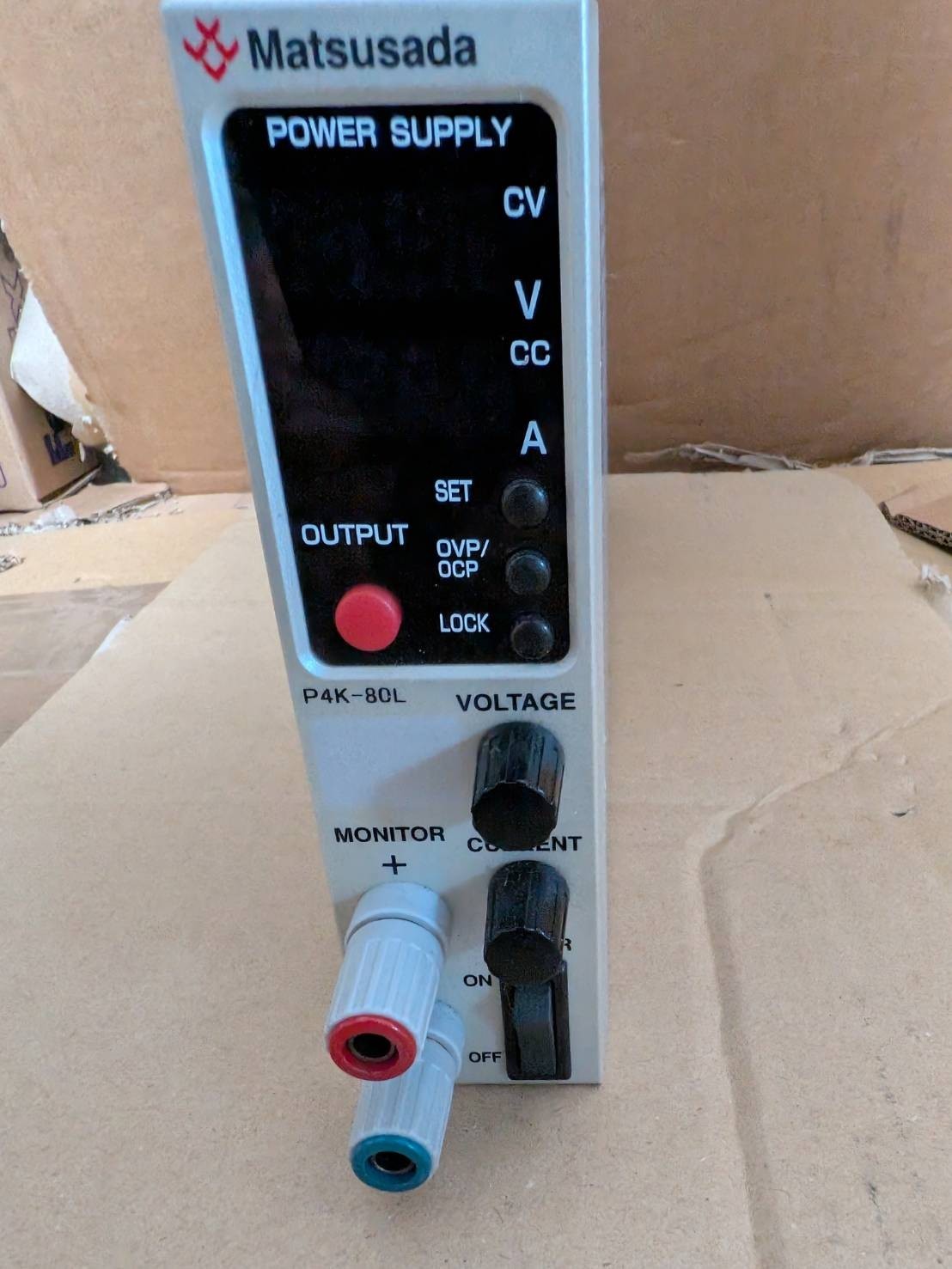 MATSUSADA P4K-80L Power Supply Removed From The Working Machine