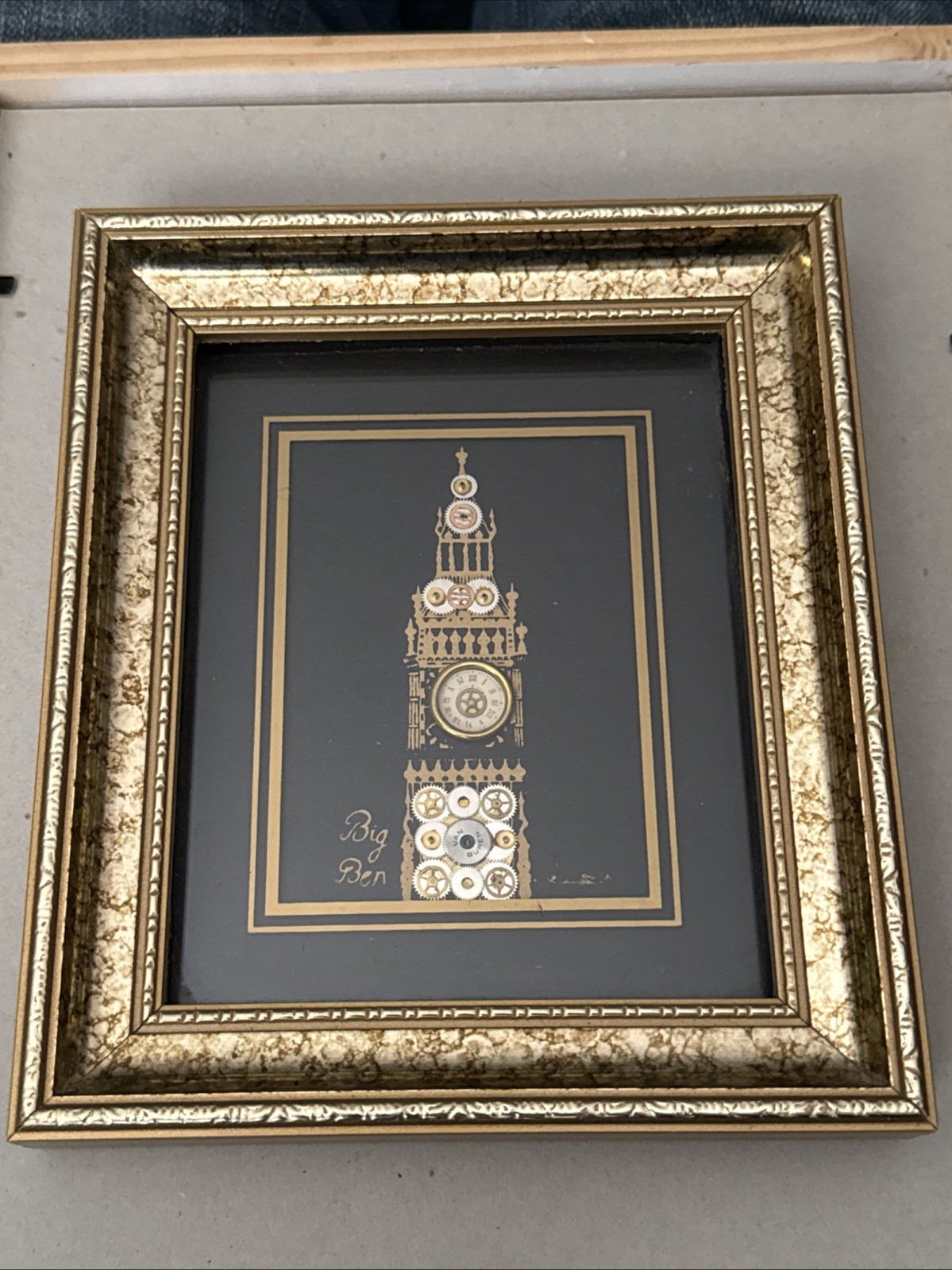 Squire Souvenirs Ellisams LTD Castle Yard Richmond Big Ben Clock Collage