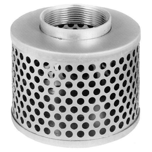 Suction Hose Round Hole Steel Strainer
