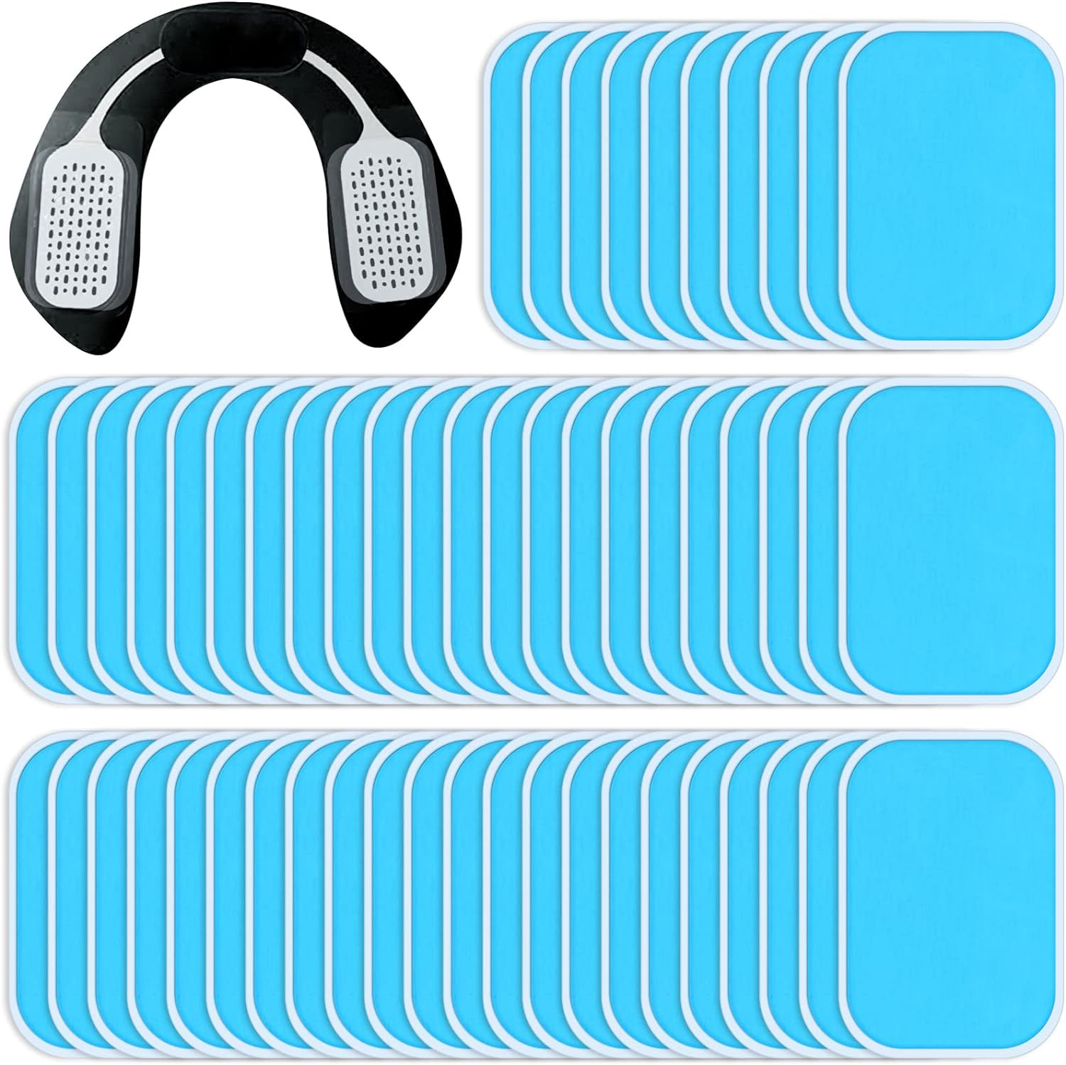 100 Pcs 50 Packs Gel Pads for ABS Stimulator ABS Trainer Replacement Gel Sheet A