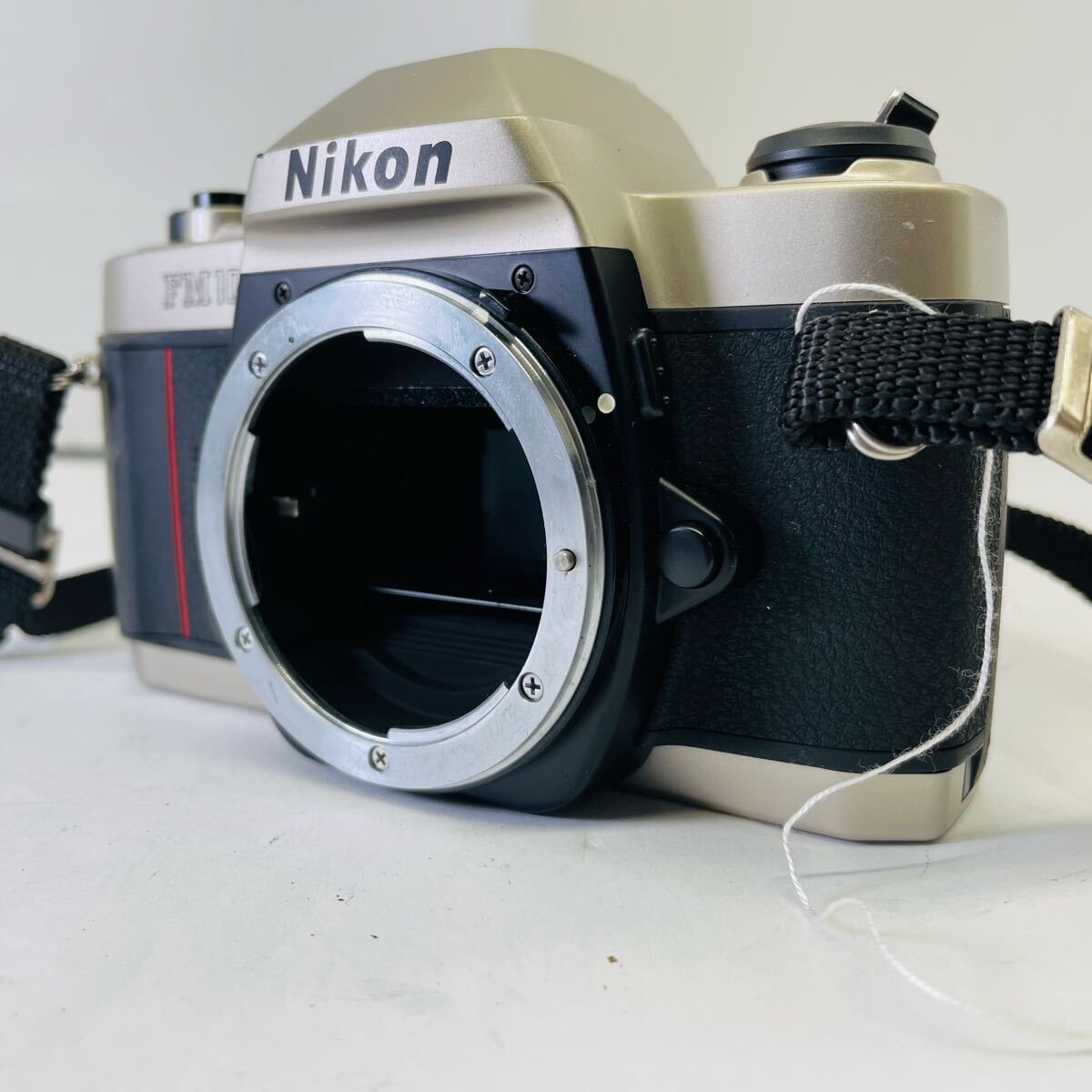 Nikon FM10 35mm SLR Film Camera Body Tested Working Heavy Wear JAPAN