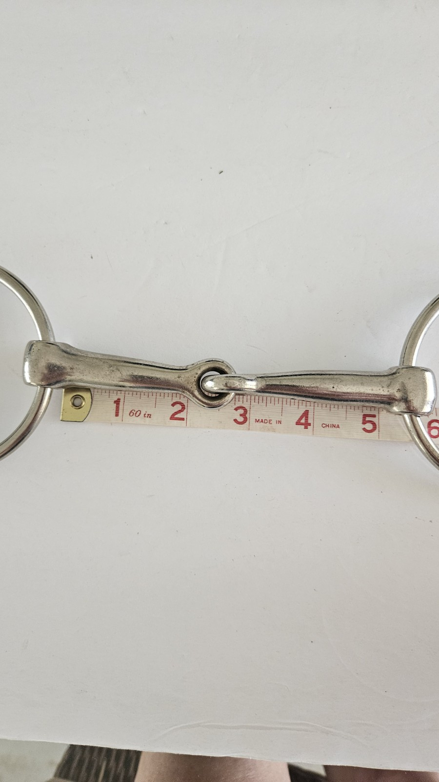 Loose Ring Snaffle 5" O Ring English Horse Bit