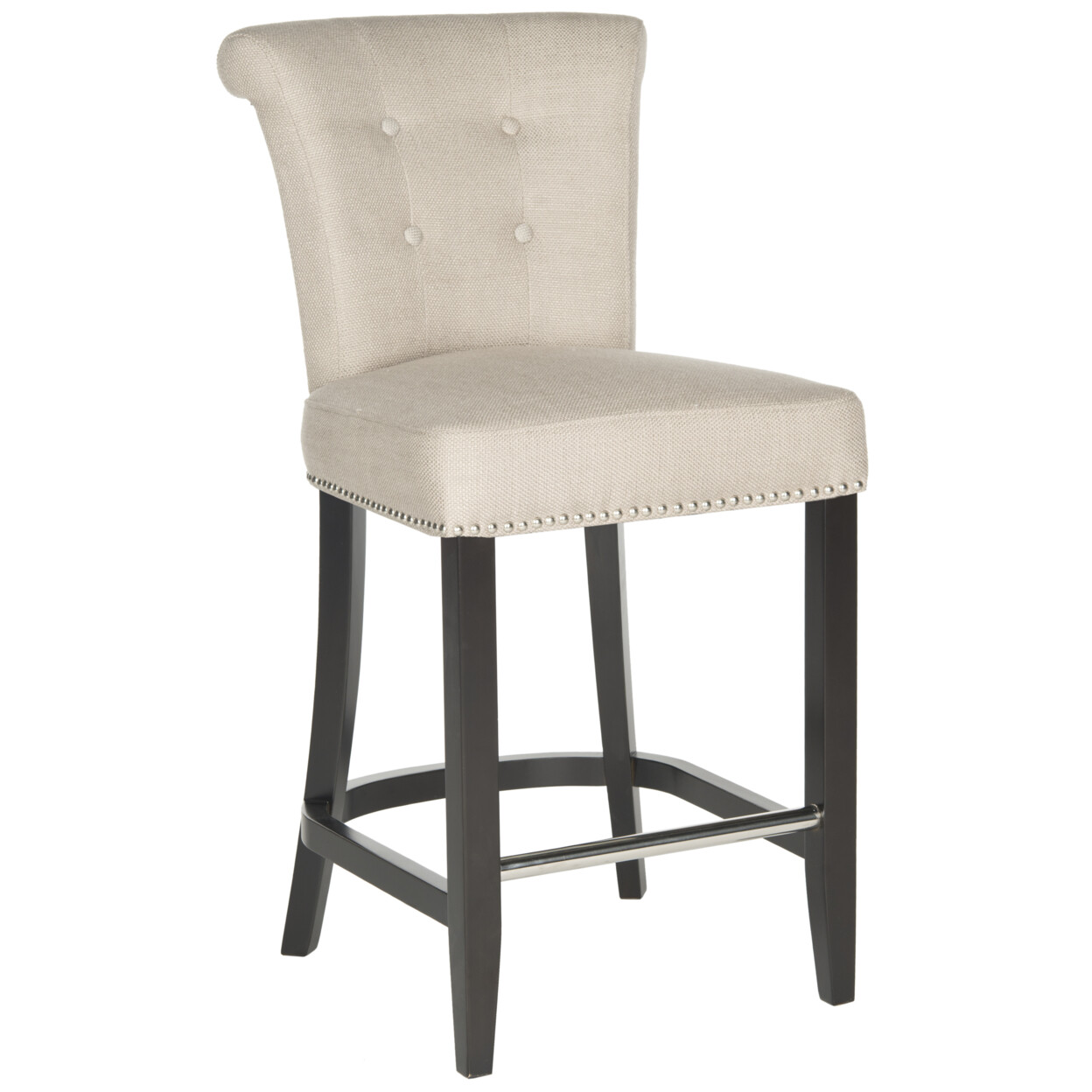 SAFAVIEH Addo Ring Counter Stool | Beige |