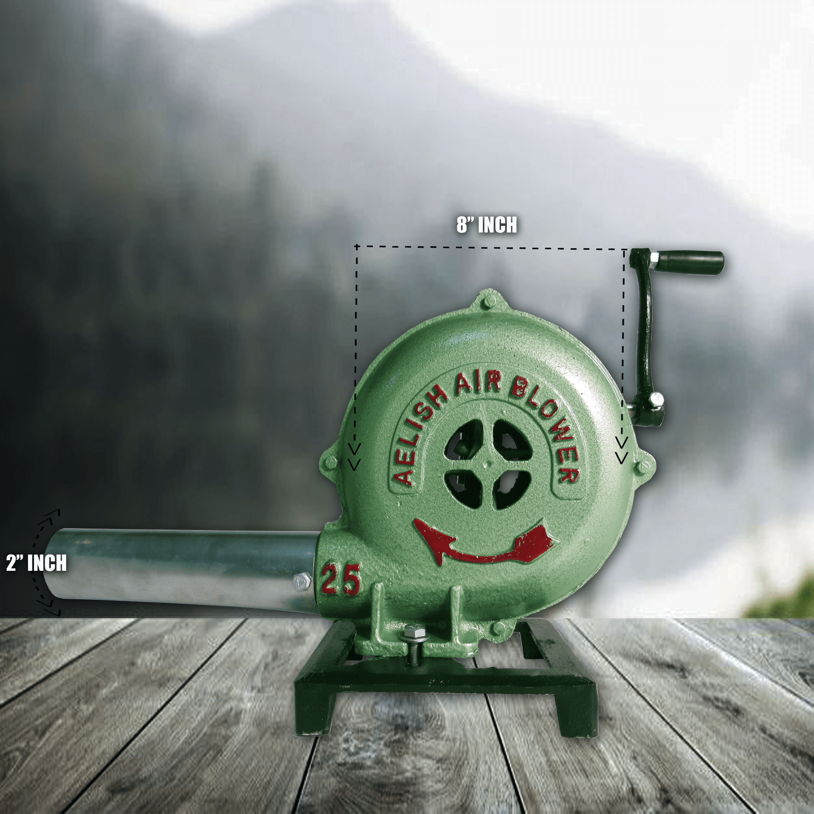 Hand Crank Blacksmith Forge Blower Manual Fan