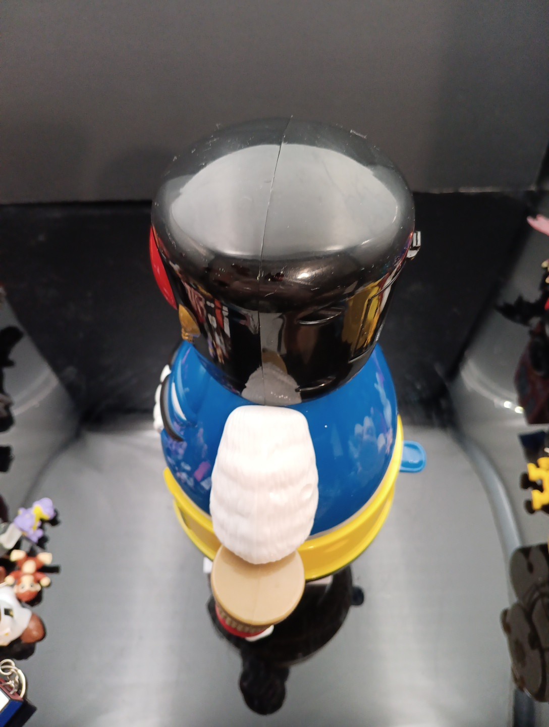 M&M Nutcracker Candy Dispenser Blue 10" Free Shipping! T2315