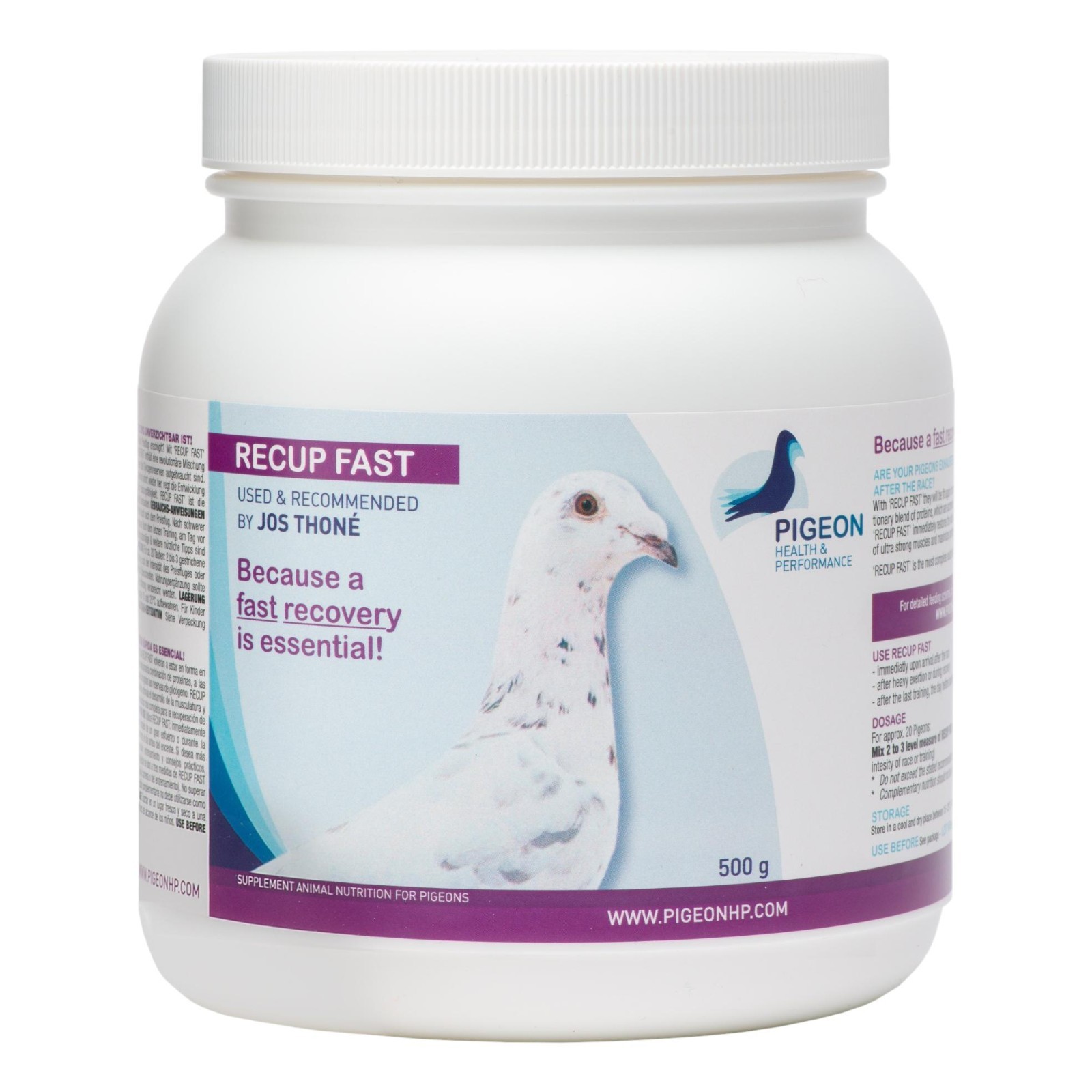 php-recup-fast-500g-racing-pigeon-recovery-protein-blend-la-herradura-feed-store