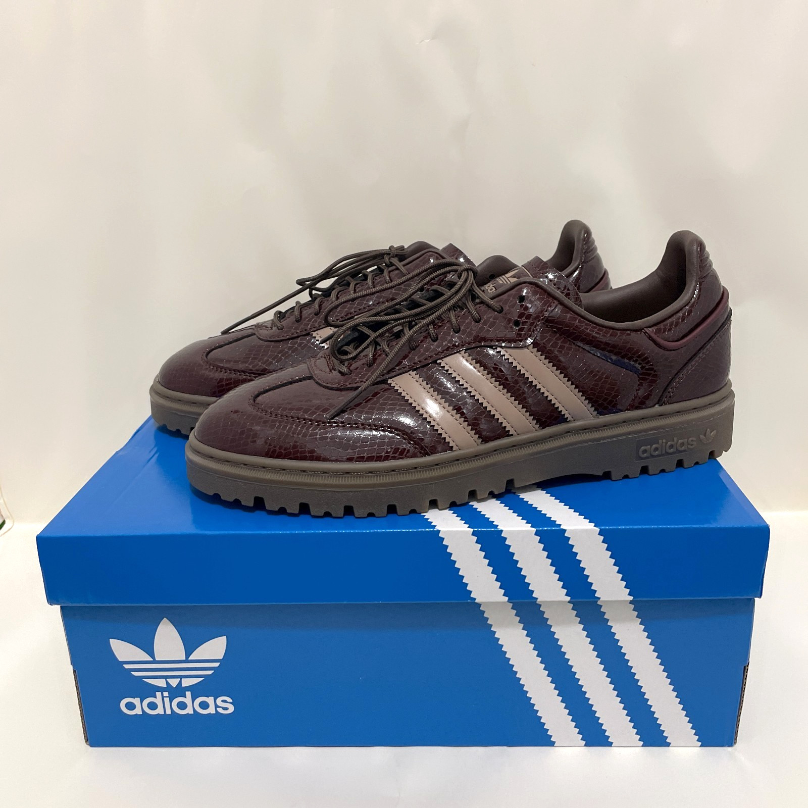 adidas Originals SAMBA WTR JQ6711 Brown / Chalky Brown / Gum Men's Size
