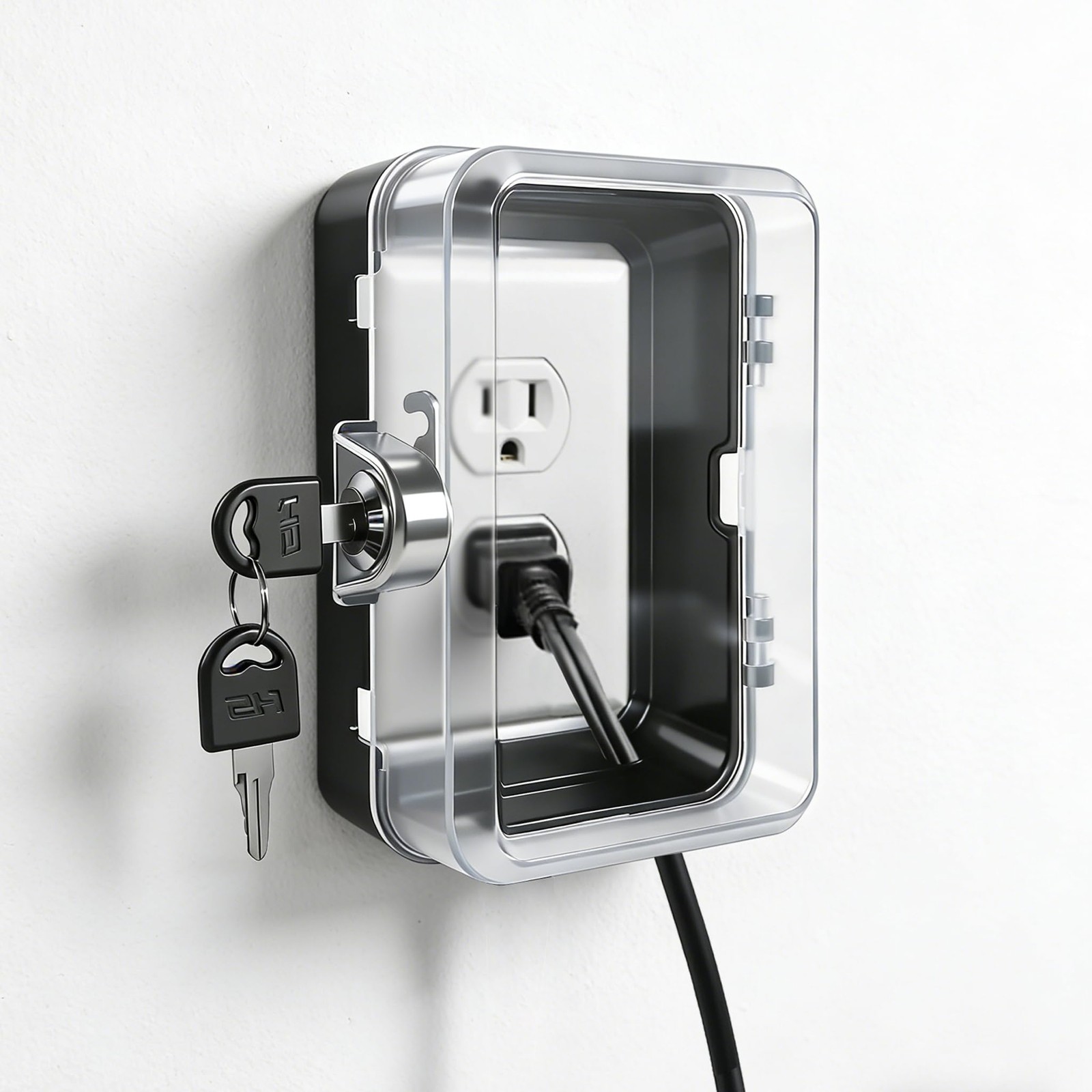 Outlet Cover, Baby Proofing, Shatterproof Safety Lock , Anti-Pry Wall Socket ...