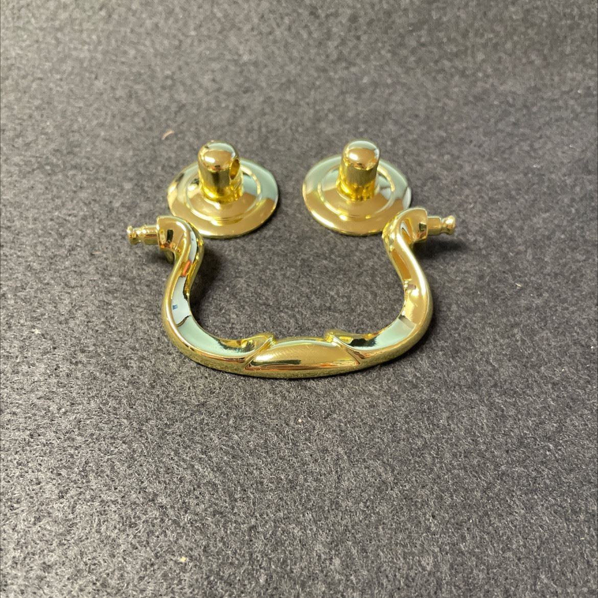 2 5/8" Classic Bail Pull Polished Brass