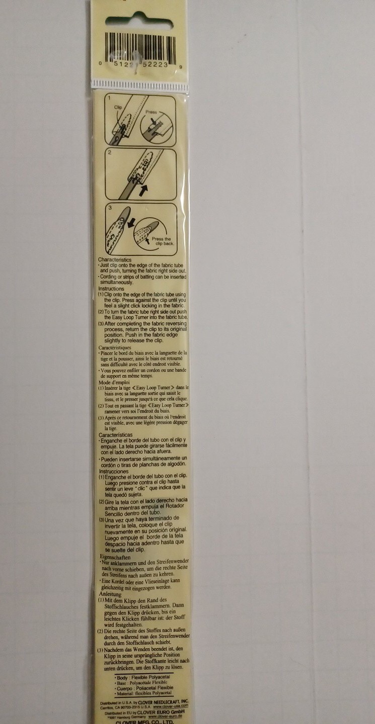 Clover Easy Loop Turner-2/Pkg 051221522239 Art. No. 472