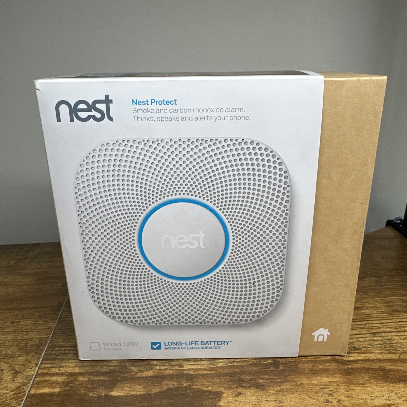 Google Nest Protect 2nd Gen S3000BWES Smoke &CO Battery 2028 exp NEW Open Box