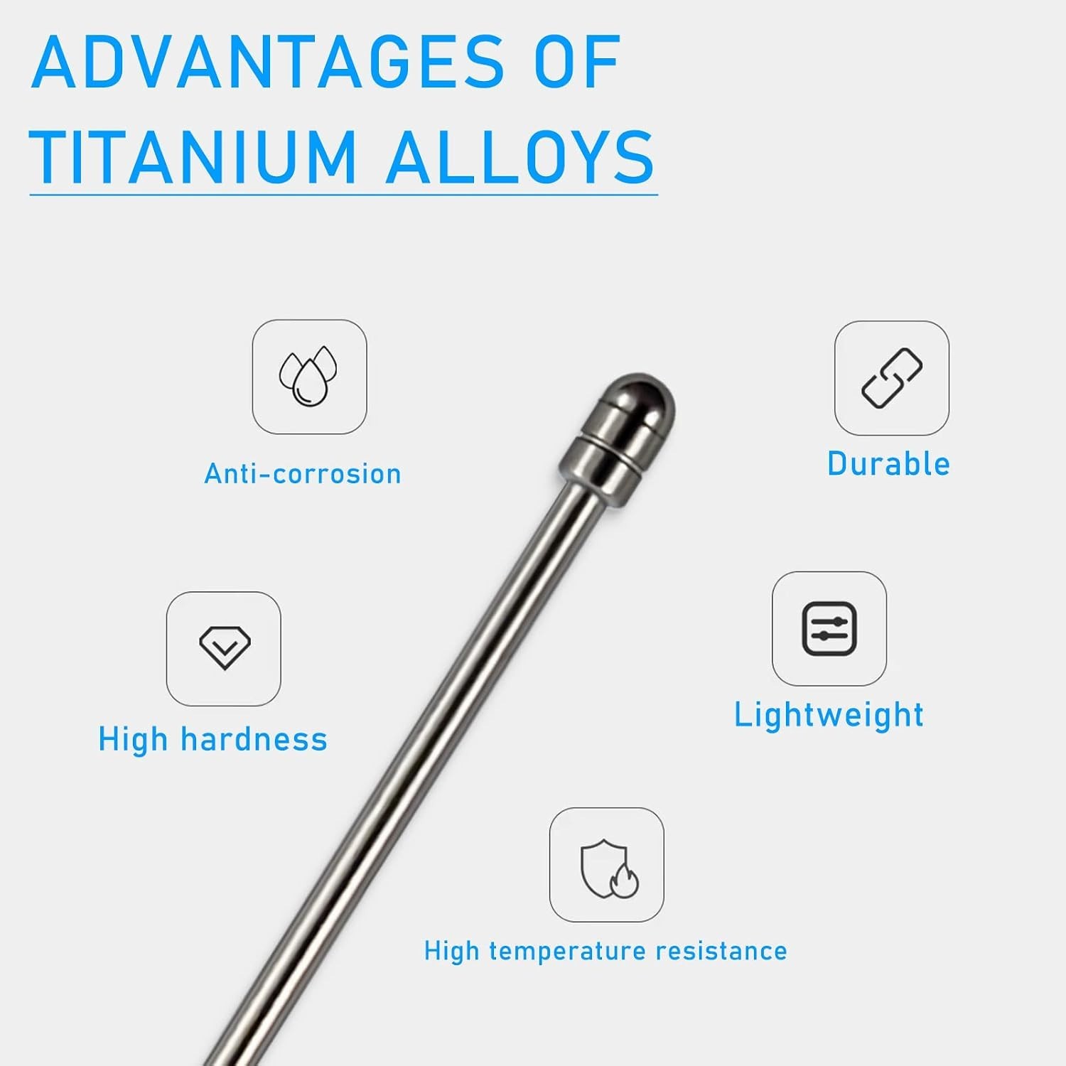 Durable Titanium Alloy Stylus Tips for Precise Writing with reMarkable 2 - 2 Pcs