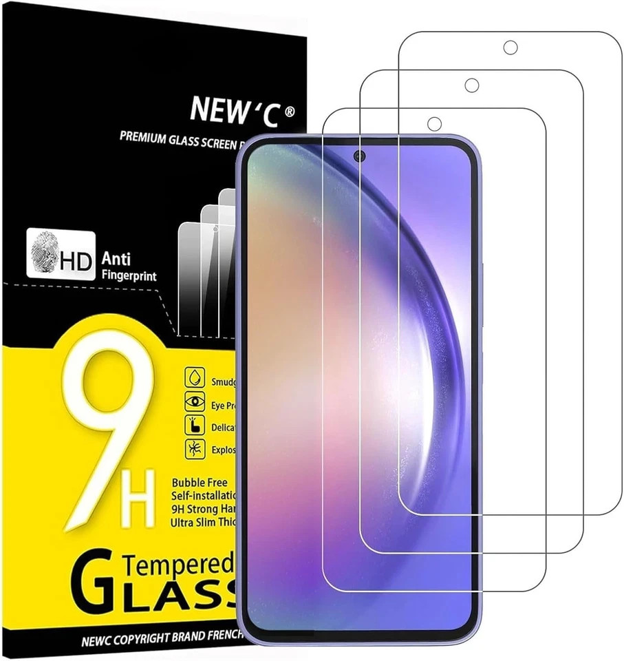 3x tempered glass film real glass for Samsung Galaxy protective glass screen protector tempered glass