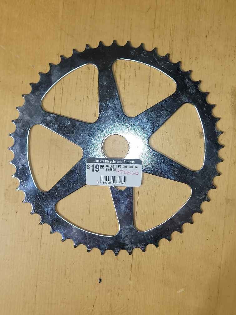 ChainRing Sumlite 48T For 1 Pc Crank Steel 976860 New