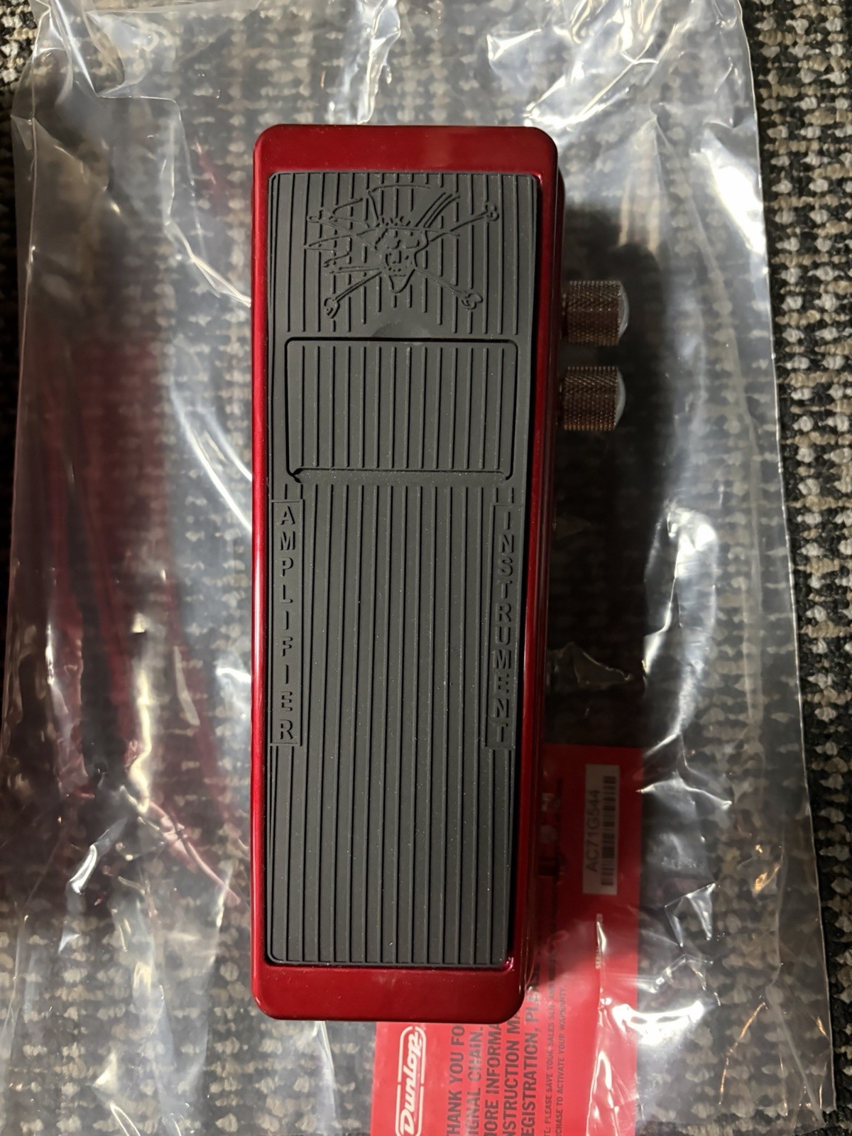 Dunlop SW95 Slash Signature Cry Baby Wah Guitar Effects Pedal